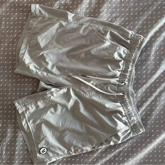 Vuori Gray Athletic Shorts - Picture 1 of 2